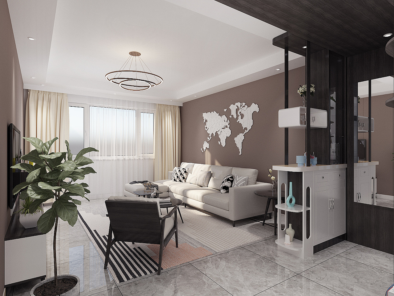 北欧风格家装效果图