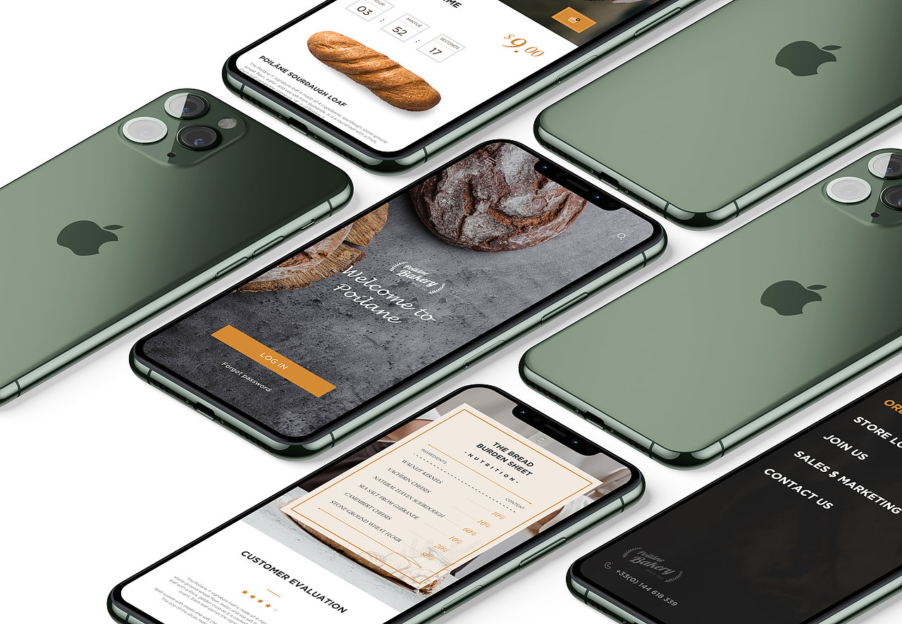 Poilane面包网站（图ZMjAxODc0NDAw） - 企业官网 - 站酷设计师Bravo_PIDAN原创素材 - 站酷ZCOOL