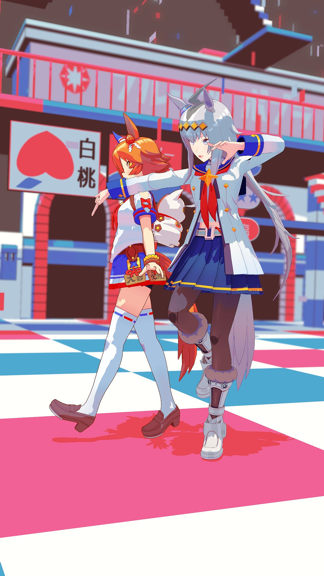 赛马娘 待兼福来&小栗帽