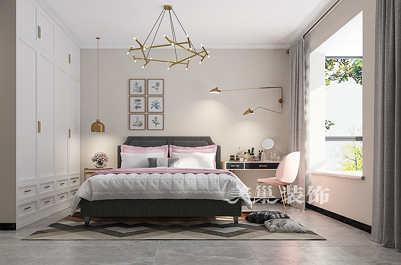 郑州未来华庭135平三室两厅现代简约案例装修效果图（图ZMTMxNjkxNDY0） - 家装设计 - 站酷设计师美巢装饰小灰灰原创素材 - 站酷ZCOOL
