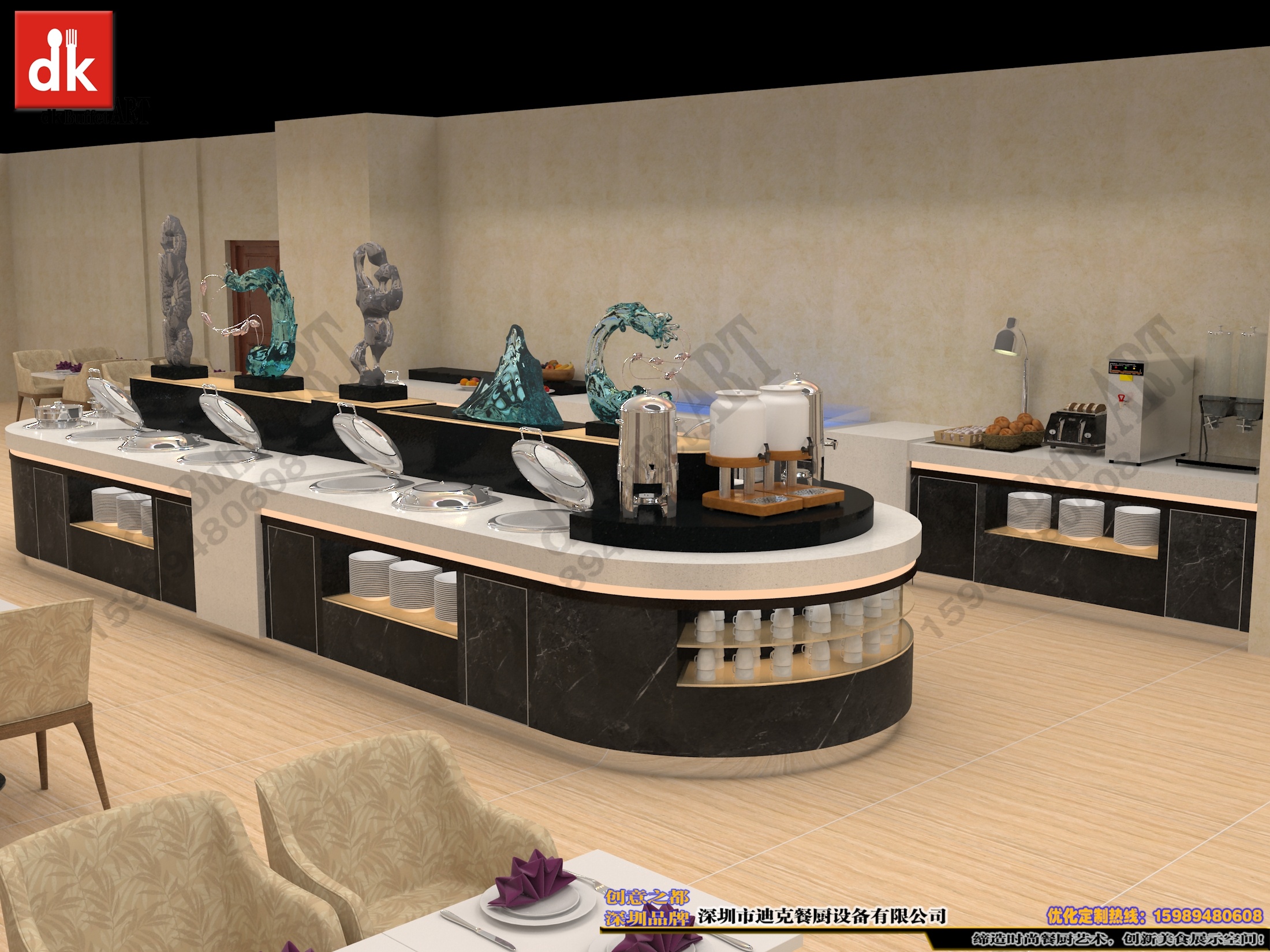 设计制作buffet 自助餐台装饰 自助餐台酒店-阿里巴巴