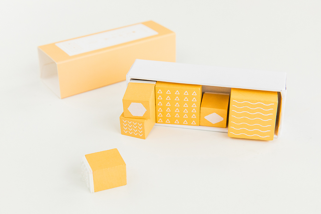 文创产品 | 木质彩色印章