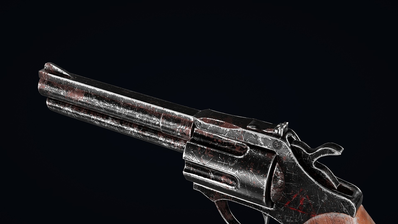 手枪渲染（图ZMjgyMTA5NzA4） - 产品 - 站酷设计师简单点0原创素材 - 站酷ZCOOL