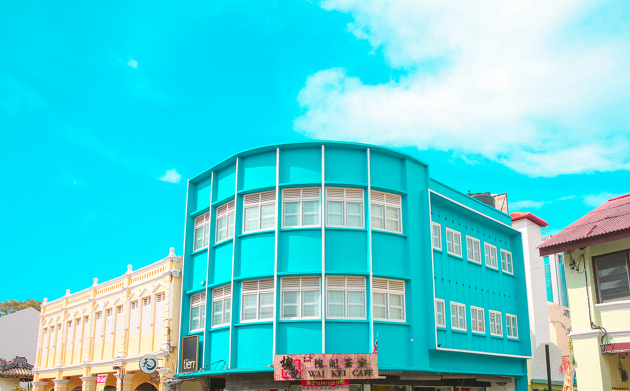 糖果色的槟城小城（图ZMTU0NTM5NDky） - 风光摄影 - 站酷设计师叶念翔原创素材 - 站酷ZCOOL