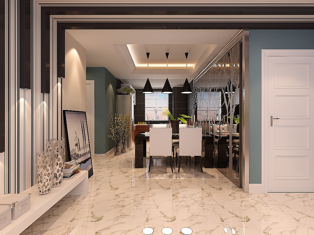 【柠檬郡】-138㎡三室两厅-现代简约