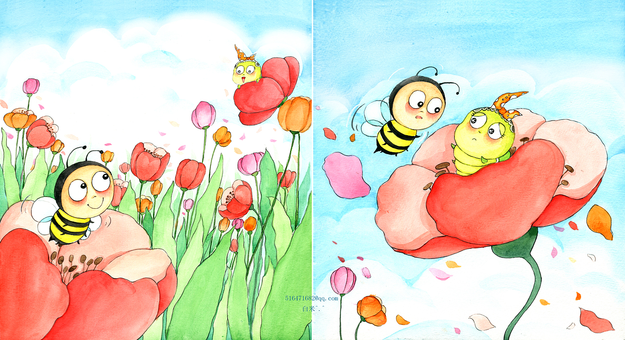 低幼儿童绘本虫虫的梦想插图