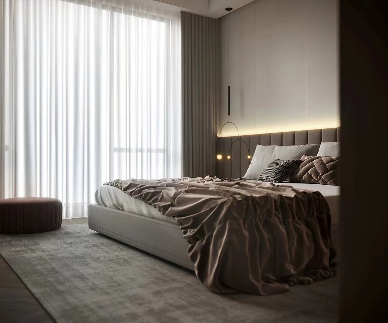 25万精装180平米老房装修现代轻奢风格|龙发装饰