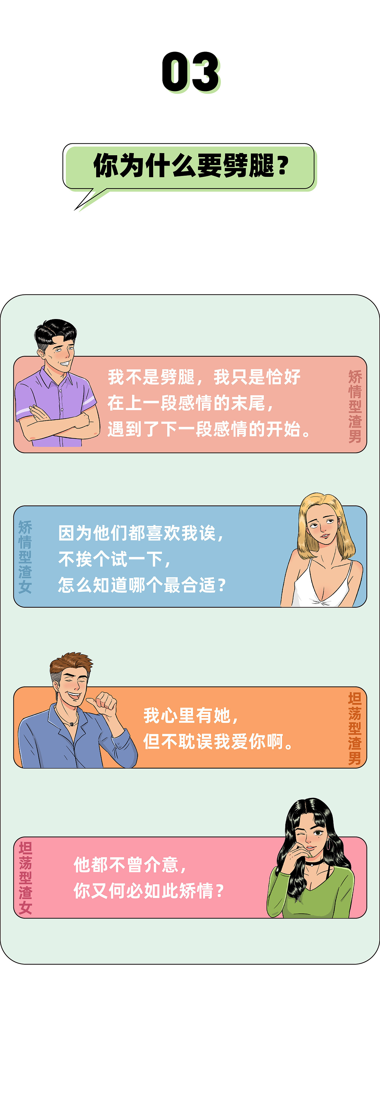 条漫工作-深度解密：那些爱情里的人渣都在想什么（图ZMjA0NjYzNDEy） - 中/长篇漫画 - 站酷设计师Mitter_米特原创素材 - 站酷ZCOOL