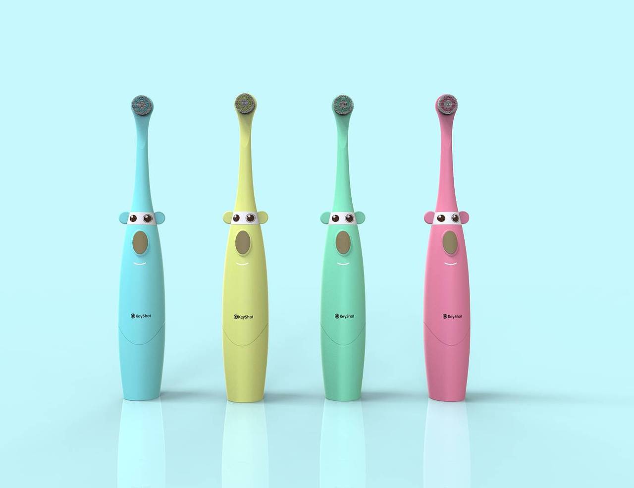 阿里巴巴国际-H1儿童声波电动牙刷详情页