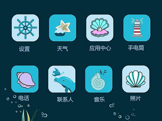 海洋的世界主题