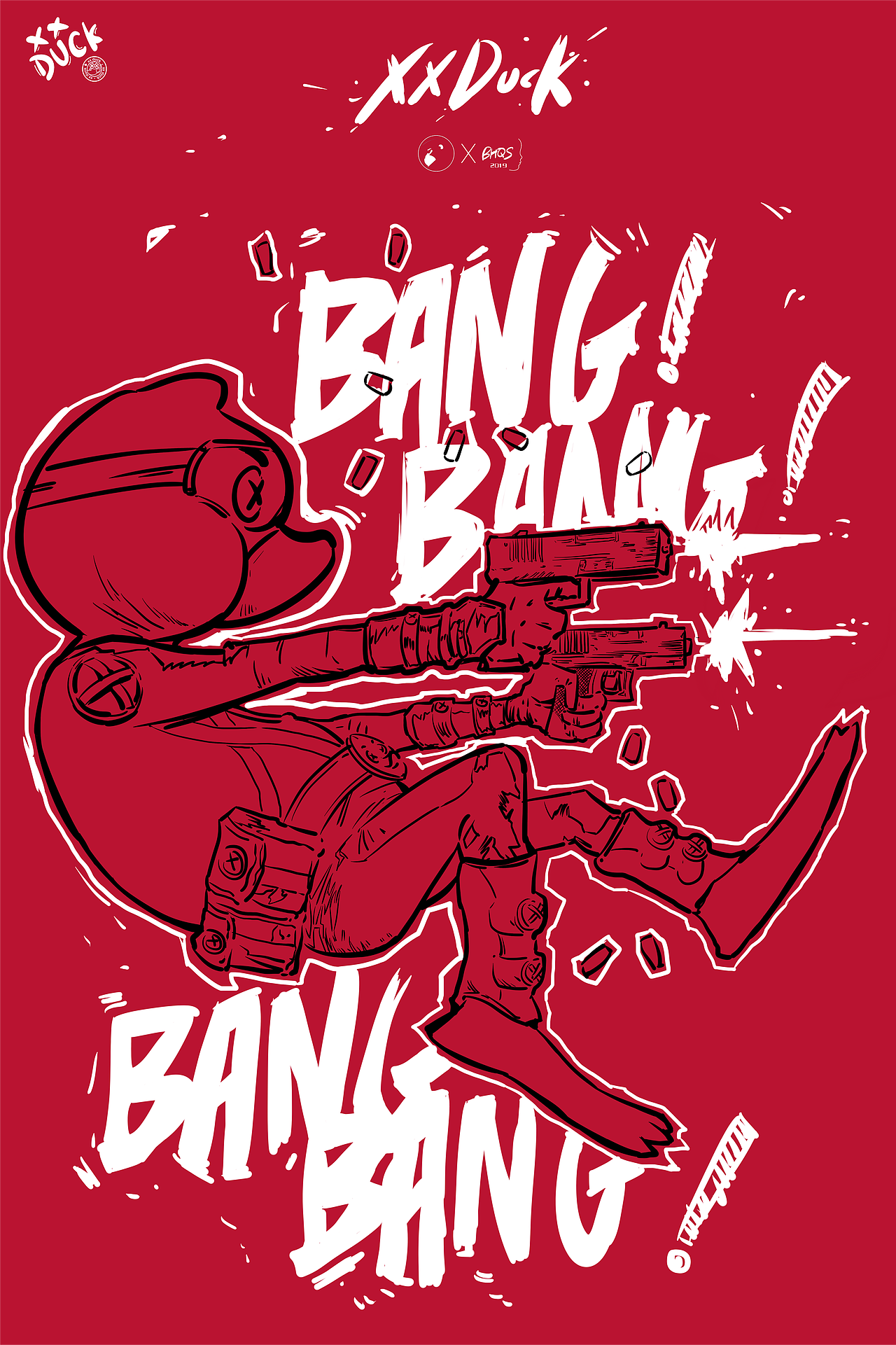 BHQS#Xx鸭特工系列#太空冒险（图ZMTgxNjk5NzI4） - 商业插画 - 站酷设计师BHQS陈滨原创素材 - 站酷ZCOOL