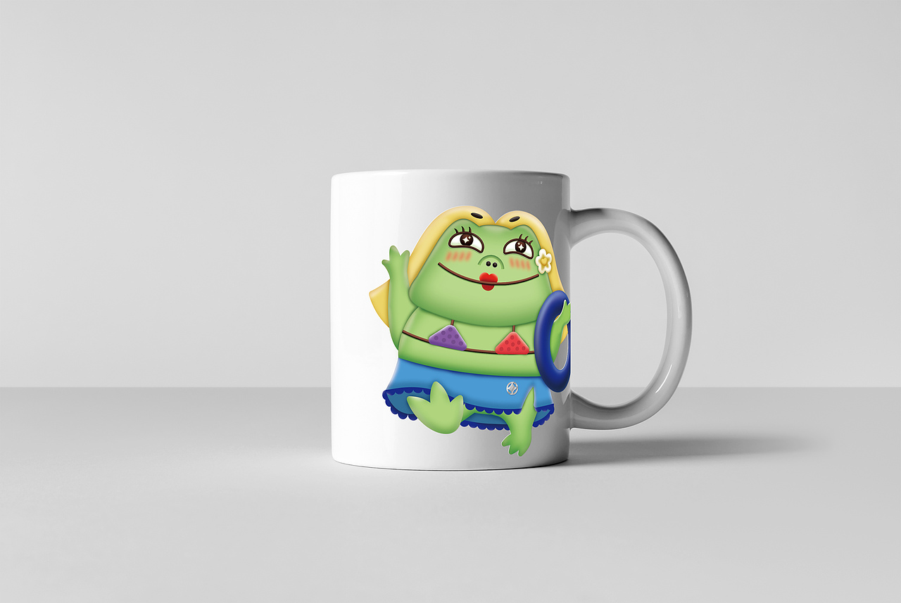 青蛙家族IP形象（图ZMjA2NDA3NTM2） - 商业插画 - 站酷设计师欣大原创素材 - 站酷ZCOOL