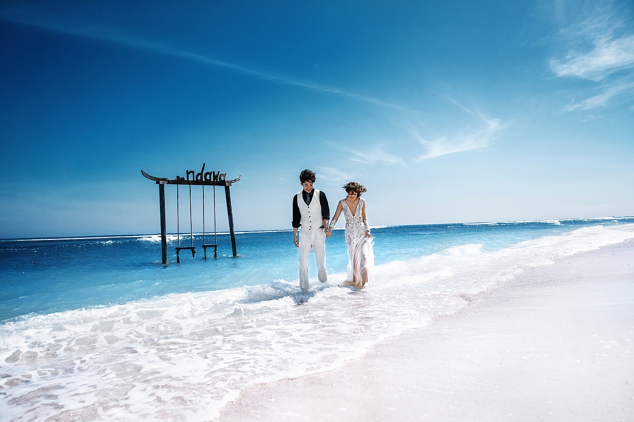 吉利岛婚纱样照