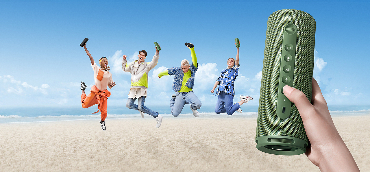 华为帝瓦雷音箱拍摄