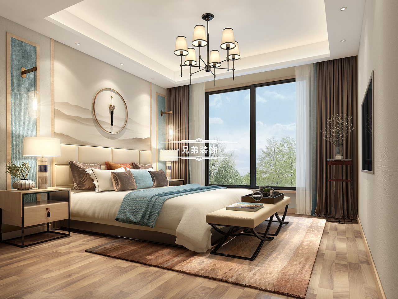 融创国博城装修,联排,独栋别墅装修效果