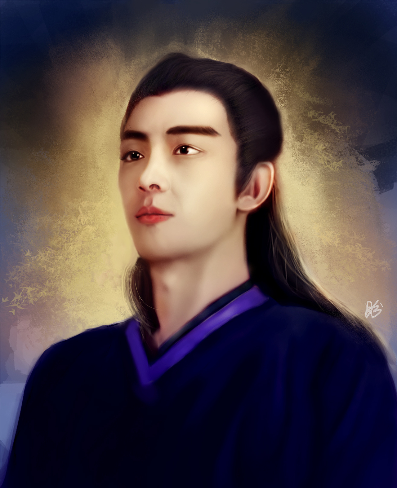 板绘 宇文玥 楚乔传|插画|创作习作|桃夭夭夭啊