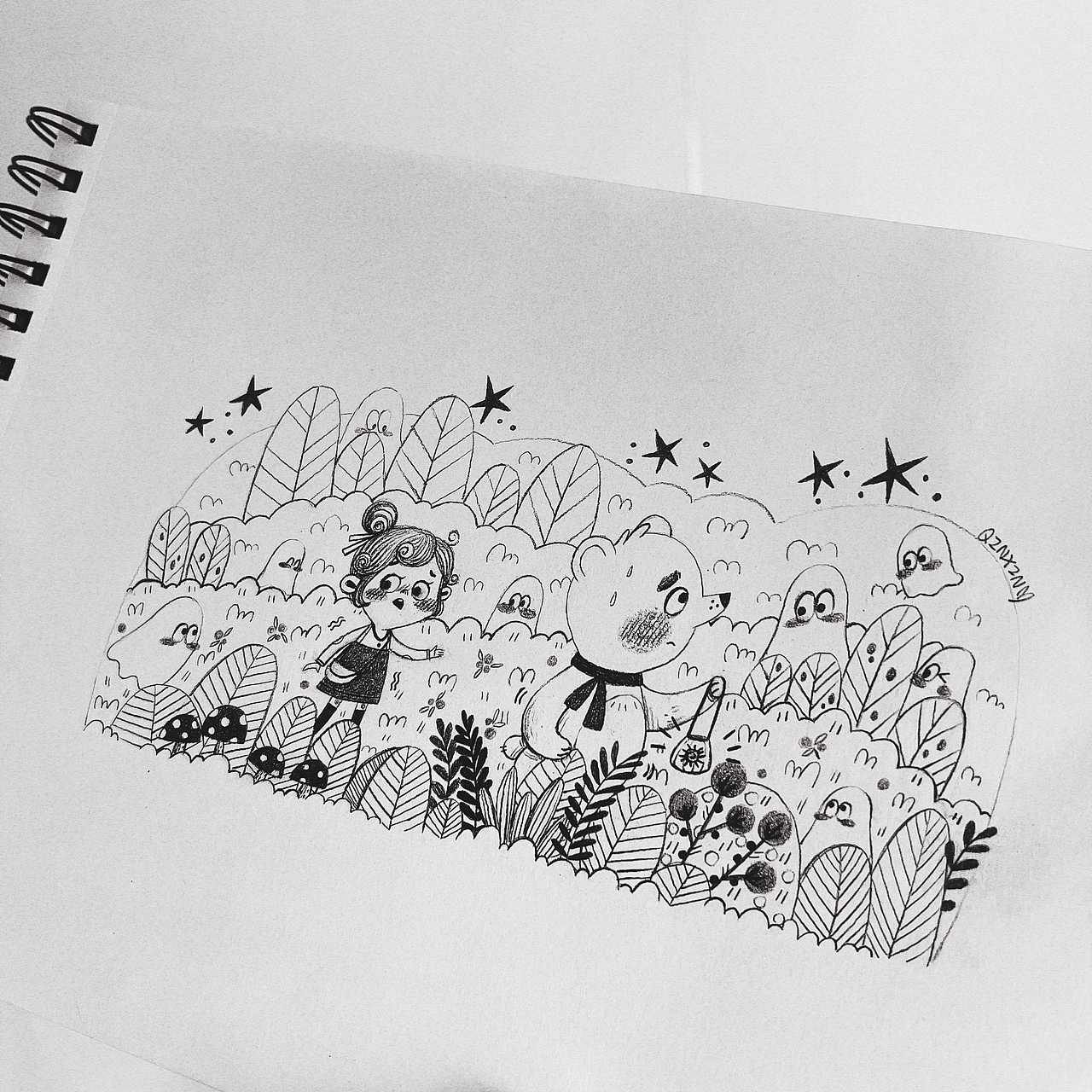 周末时光 好好画画