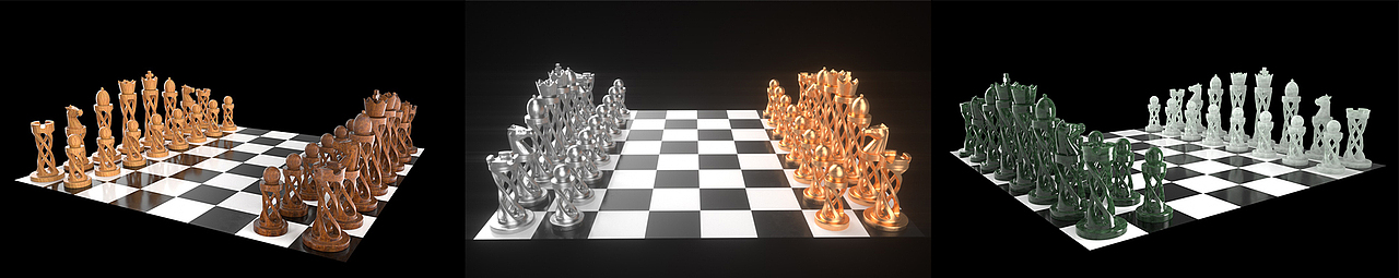 CHESS-建模-氛圍渲染（圖ZMTUyMzI4Mjgw） - 玩具 - 站酷設(shè)計(jì)師LINT天原創(chuàng)素材 - 站酷ZCOOL