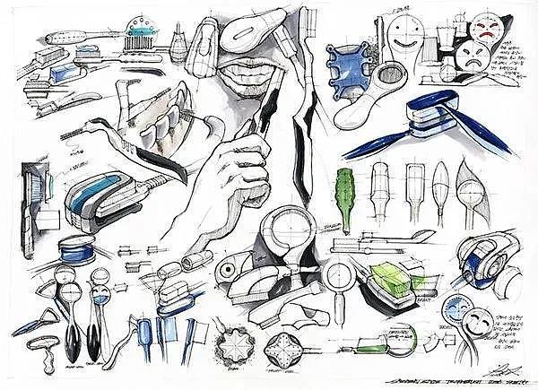 國美考研 | 工業(yè)設計考研手繪（圖ZMjUwMDA0NjQw） - 生活用品 - 站酷設計師研至國美考研原創(chuàng)素材 - 站酷ZCOOL