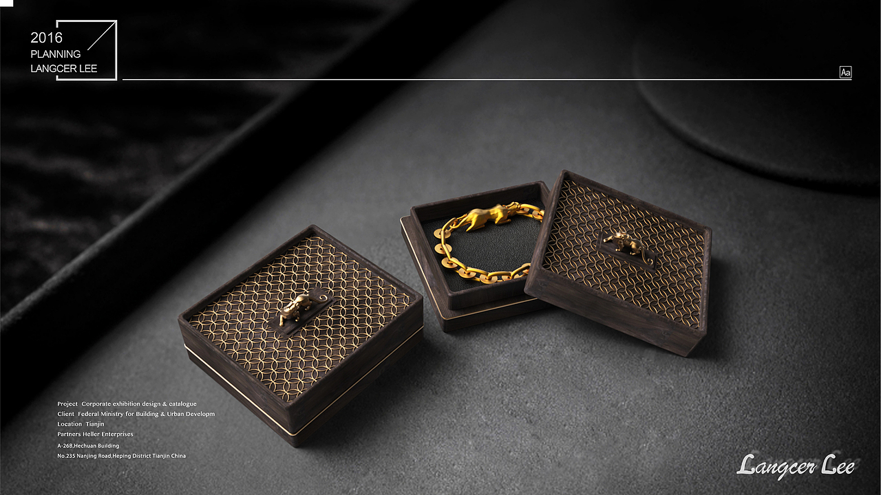 【木器·匠心（一）】木盒包装 by 小狼君 Langcer Lee（图ZNjE4ODM2NjA=） - 包装 - 站酷设计师小狼君LangcerLee原创素材 - 站酷ZCOOL