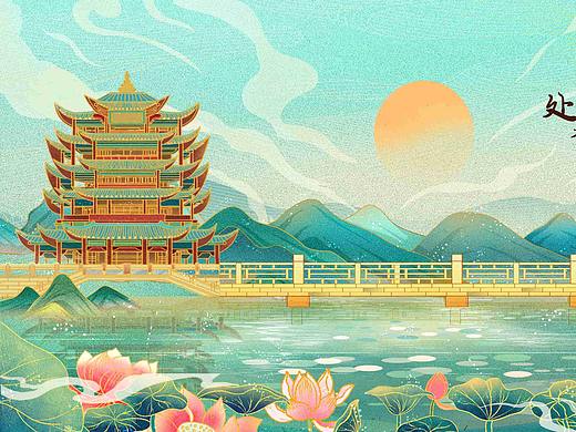 國潮古風（個人主頁-ZNTM0Mjk2MTI=） - 商業(yè)插畫 - 站酷設計師何淑女原創(chuàng)素材 - 站酷ZCOOL