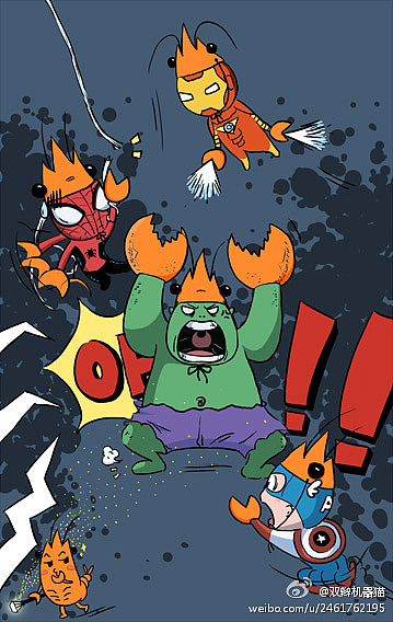 漫威 复仇者联盟 神马的（图ZMTAxNTQ0ODQ=） - 创作习作 - 站酷设计师QiuH原创素材 - 站酷ZCOOL