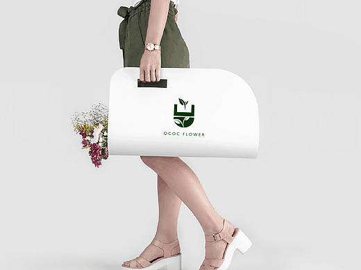 唐月文化 | 花店花卉 - OCOC FLOWER（个人主页-ZNDA1NjU5MzY=） - Logo - 站酷设计师唐月文化原创素材 - 站酷ZCOOL