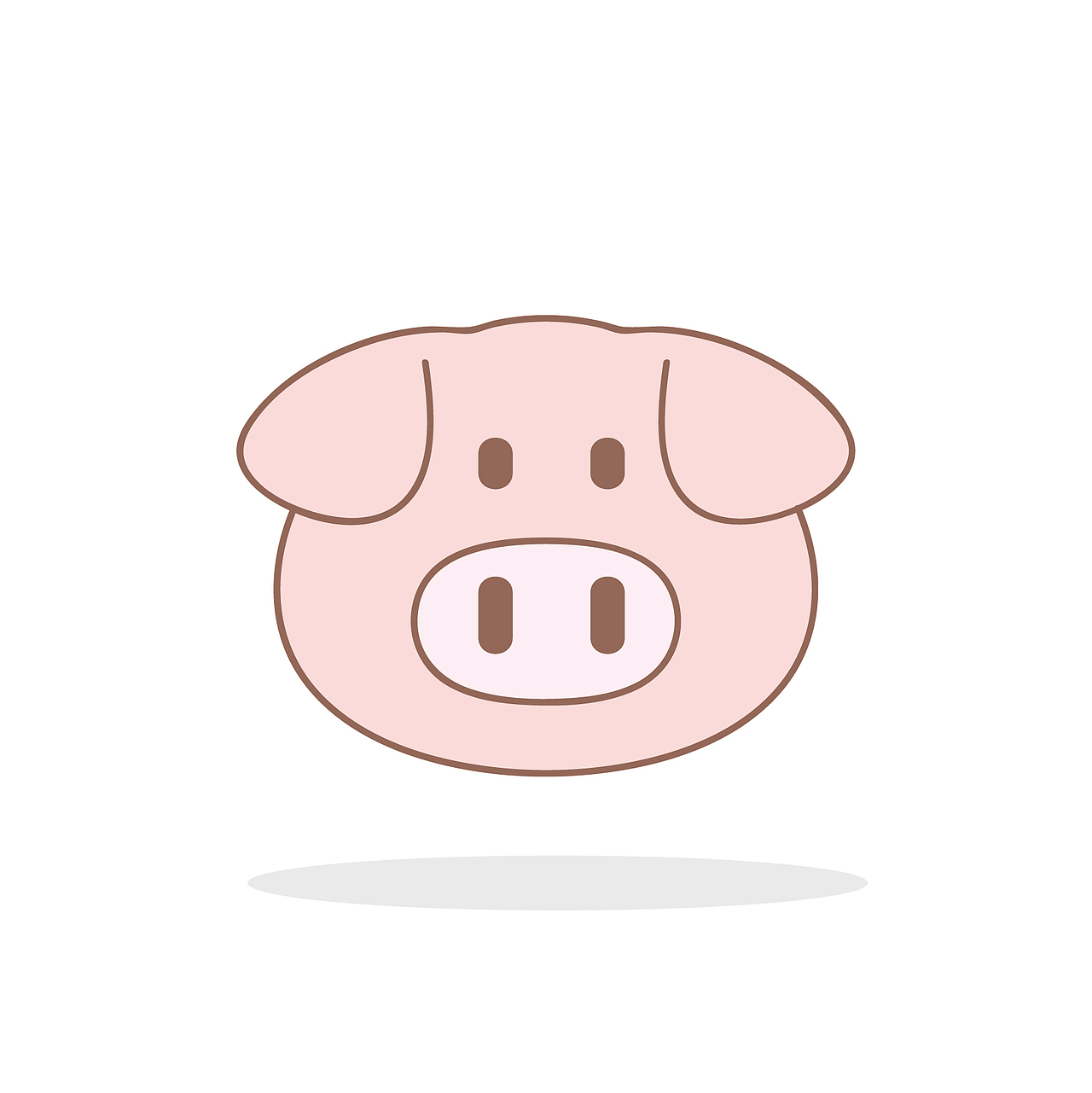 仅仅是猪头,对,就是猪头!