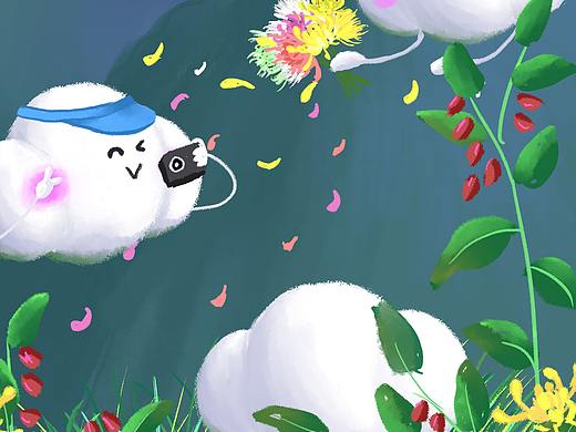 重阳节（个人主页-ZNTYxOTE4MTY=） - 商业插画 - 站酷设计师水浅葱7原创素材 - 站酷ZCOOL