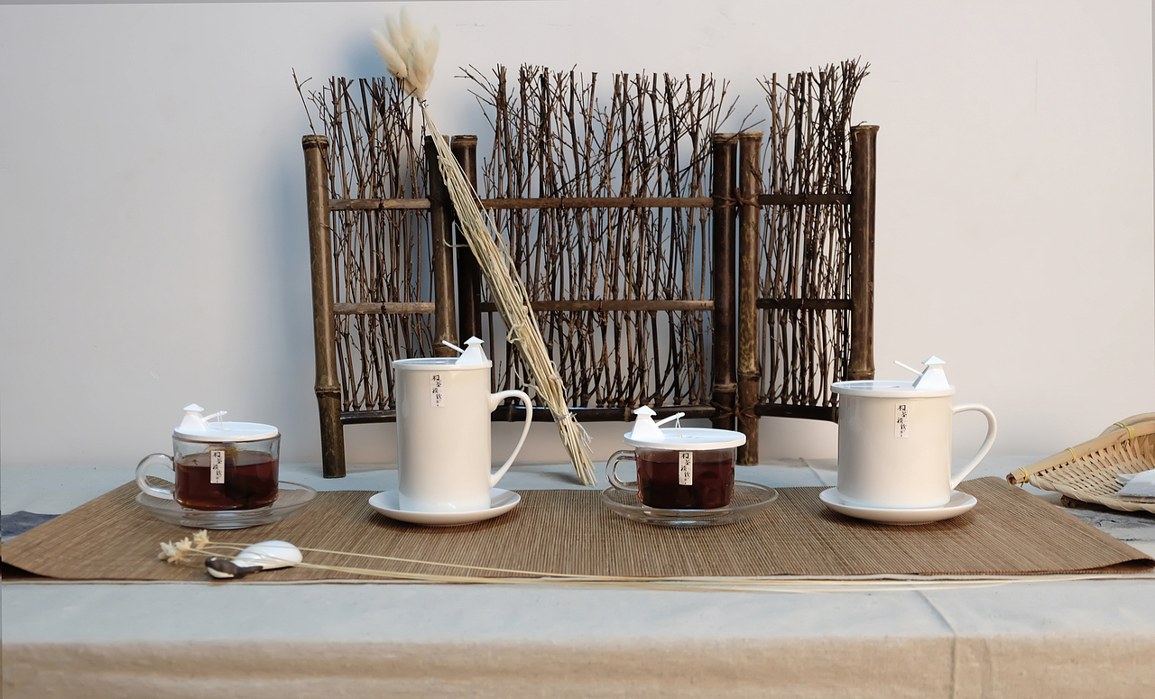 TEA·《江雪·茶包盖》文创设计