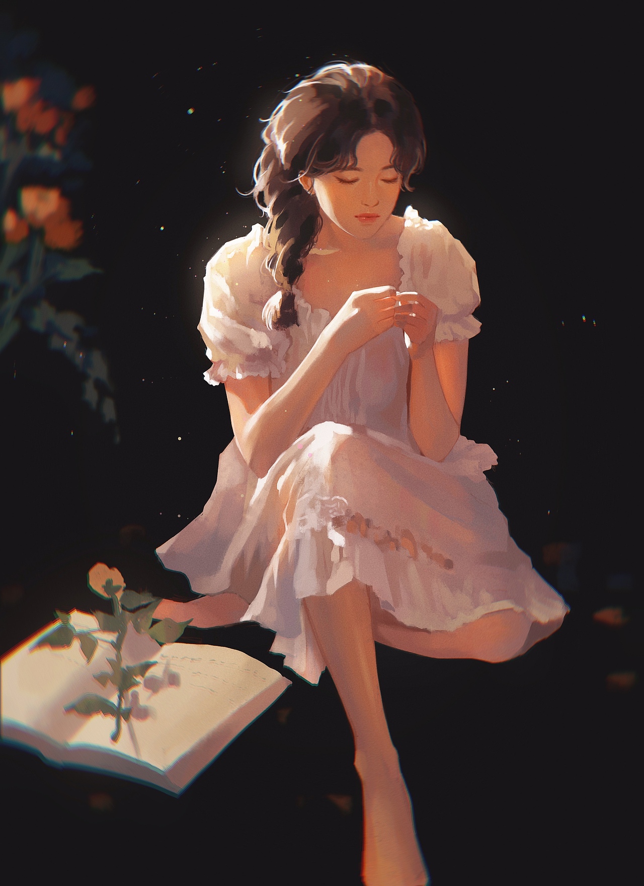 色彩60天挑战之人物练习（图ZMjc5NTA0MjUy） - 创作习作 - 站酷设计师白猫白喵原创素材 - 站酷ZCOOL