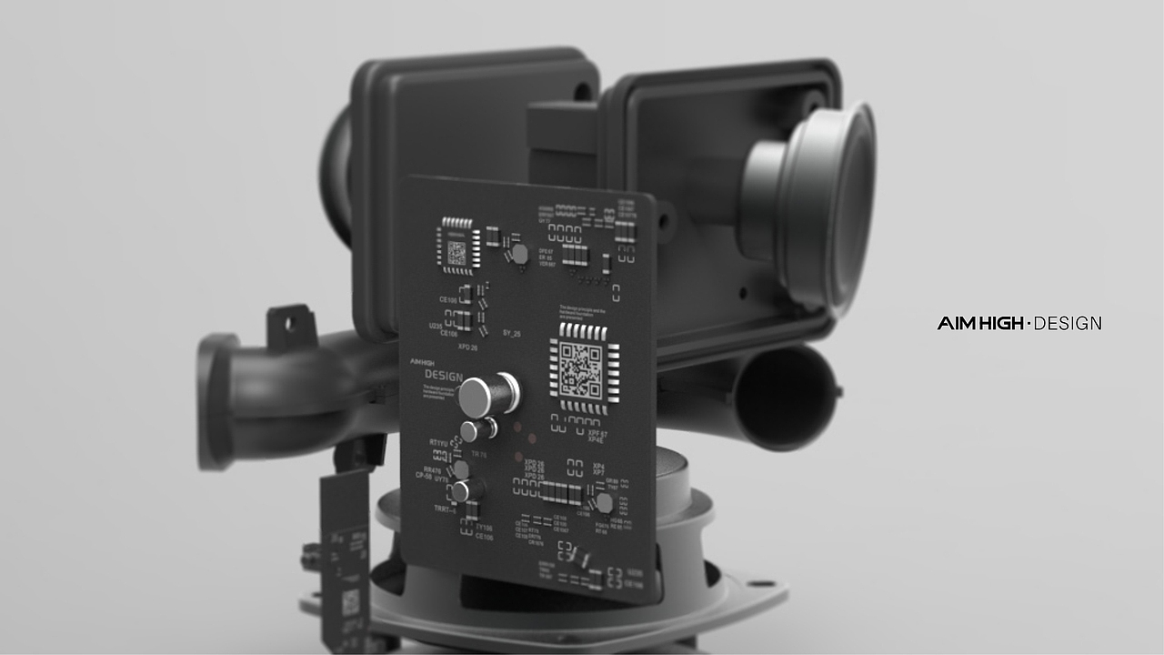 智能音箱产品设计及表达方式（图ZMTQwMjUxMzQ4） - 电子产品 - 站酷设计师祝兄台原创素材 - 站酷ZCOOL