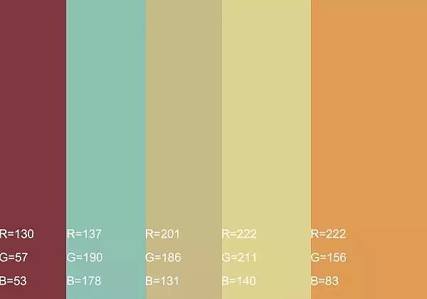 网页配色方案（转载）（图ZMzQ5OTk0ODA=） - 图案 - 站酷设计师和然Design原创素材 - 站酷ZCOOL