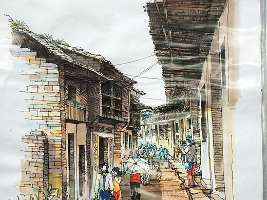 景觀手繪（個(gè)人主頁-ZMTY0NjgyODQ=） - 景觀設(shè)計(jì) - 站酷設(shè)計(jì)師陳孟娜336699原創(chuàng)素材 - 站酷ZCOOL