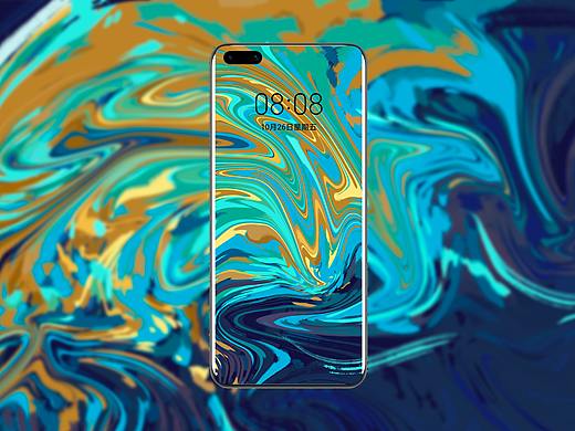 hu华为壁纸（个人主页-ZNDQ2MDc2MTY=） - 新锐潮流插画 - 站酷设计师LI大神现原创素材 - 站酷ZCOOL