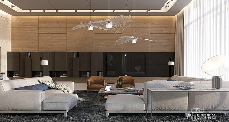 常州别墅 | 400㎡现代风格，回归自然简朴的生活（图ZMjM5MDQzNDI0） - 建筑设计 - 站酷设计师Z40060208原创素材 - 站酷ZCOOL