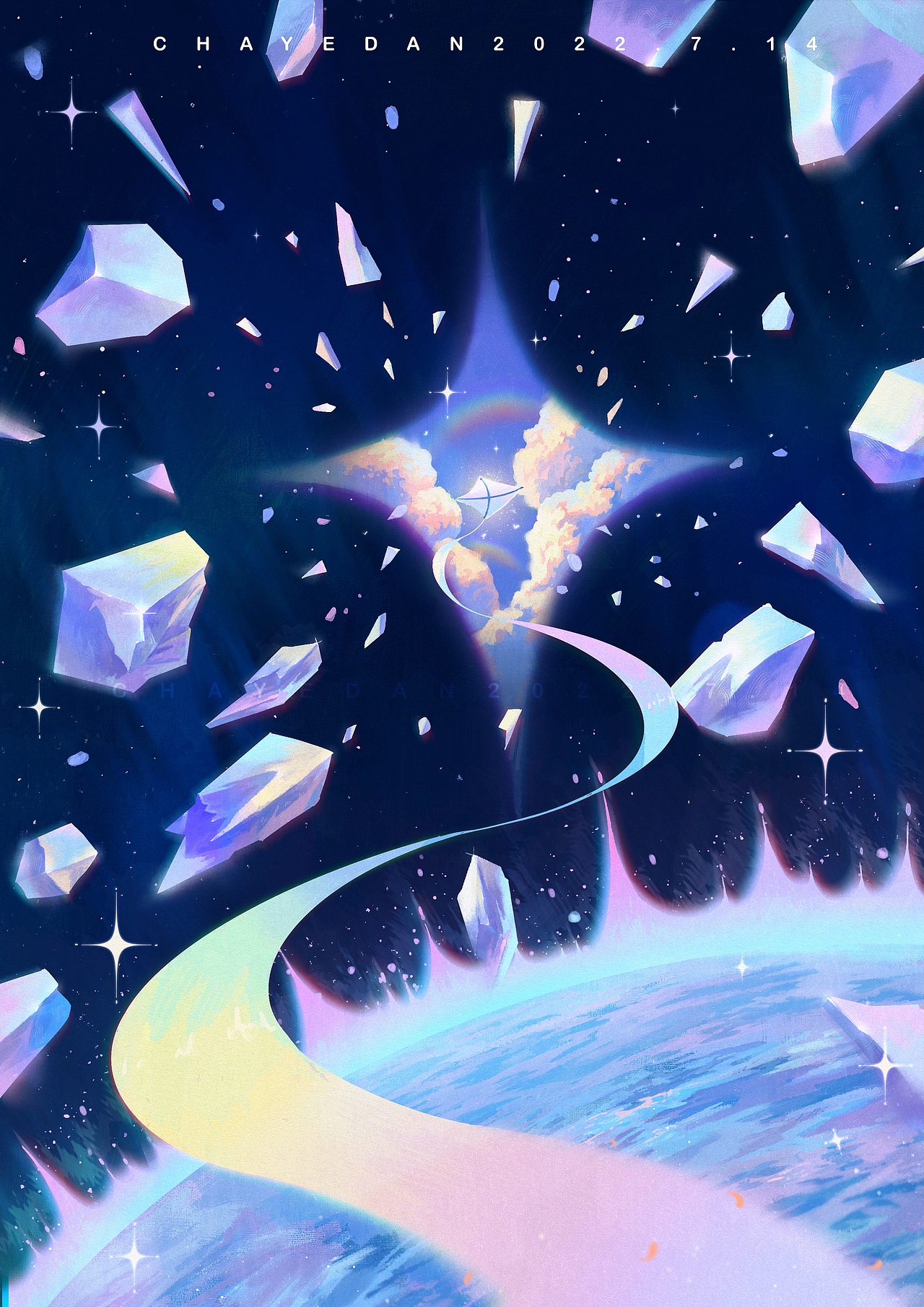 七月集（图ZMzA5MTc4OTM2） - 艺术插画 - 站酷设计师茶叶蛋有点烫原创素材 - 站酷ZCOOL