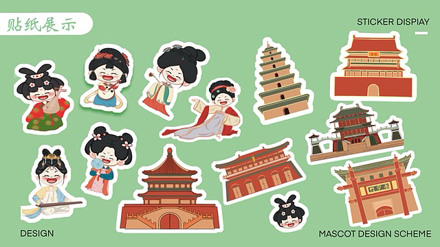 大唐主题IP形象设计