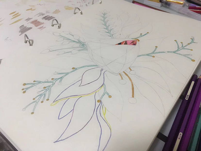 历时几日的画终于完工