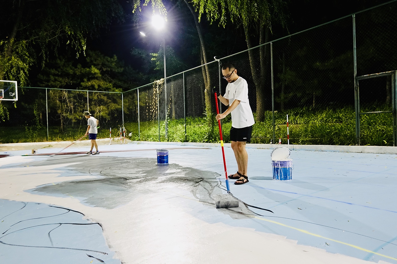 《字母哥》NIKE合作涂鸦作品