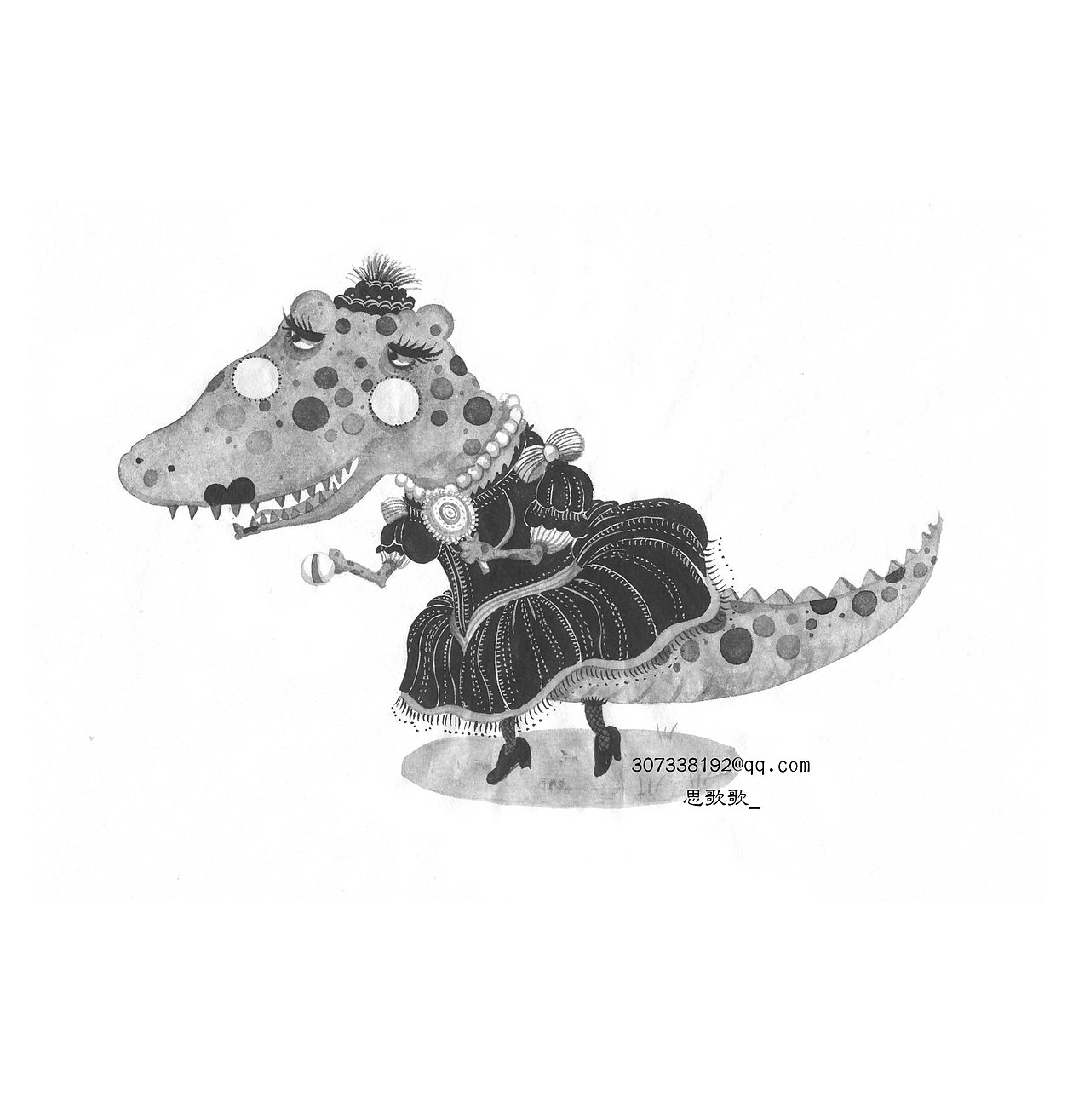 绘本风格插画绘制337534动漫/人物绘画377开心的时光机卡面设计5[士气