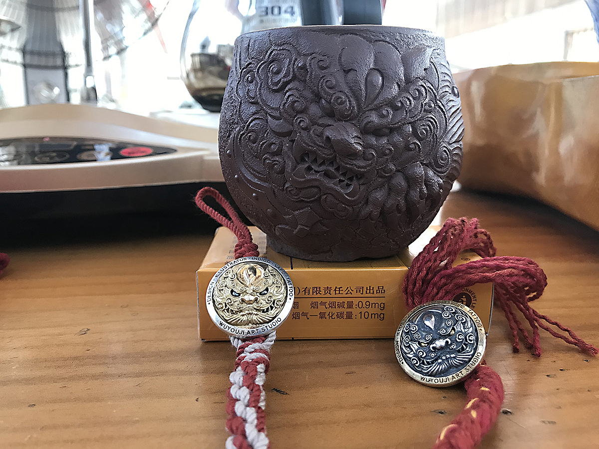 無有記“雄性審美”之唐狮正脸银扣A款（图ZMTc4NDYwOTEy） - 图案 - 站酷设计师無有記原创素材 - 站酷ZCOOL