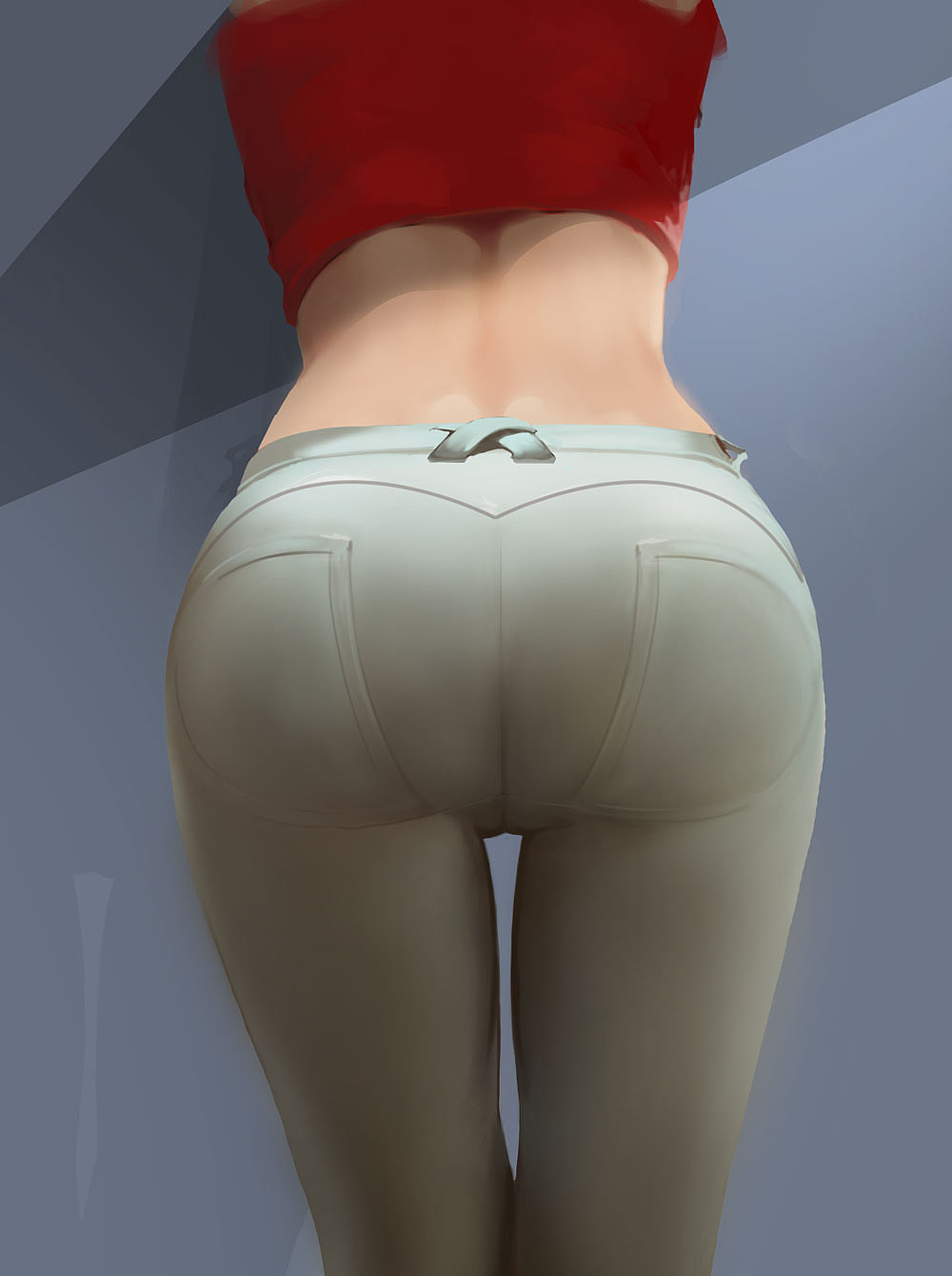屁股（图ZNjkxMDgwMjA=） - 新锐潮流插画 - 站酷设计师阿沐_原创素材 - 站酷ZCOOL