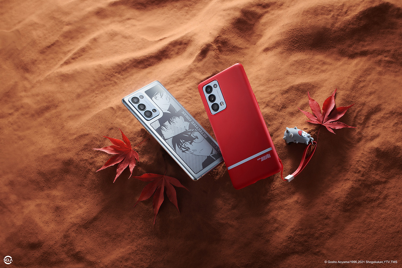OPPO RENO6 柯南定制版（图ZMjY1NTYxNTgw） - 产品摄影 - 站酷设计师曹雪峰VISION原创素材 - 站酷ZCOOL