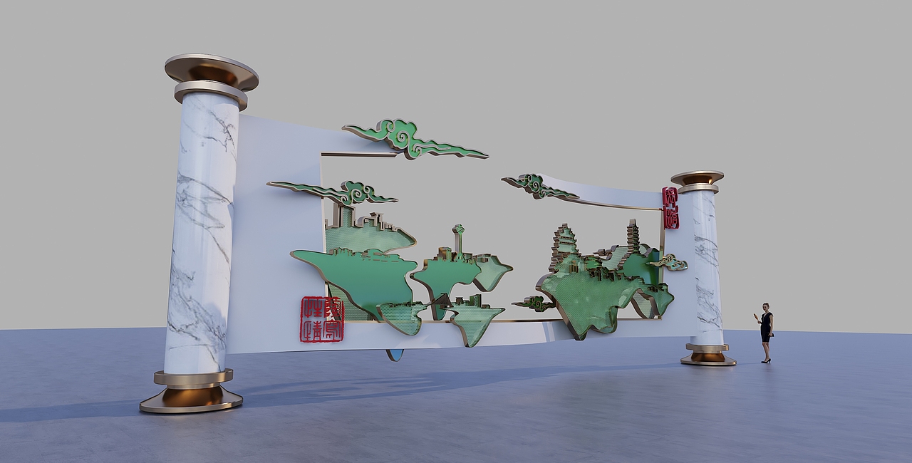 雕塑案例（图ZMzQ3OTAxODk2） - 产品 - 站酷设计师C泱泱原创素材 - 站酷ZCOOL