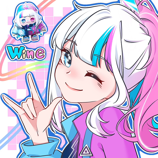 蛋仔派对头像🥰（图ZMzM4NTI2NDg0） - 创作习作 - 站酷设计师Wine有酒原创素材 - 站酷ZCOOL