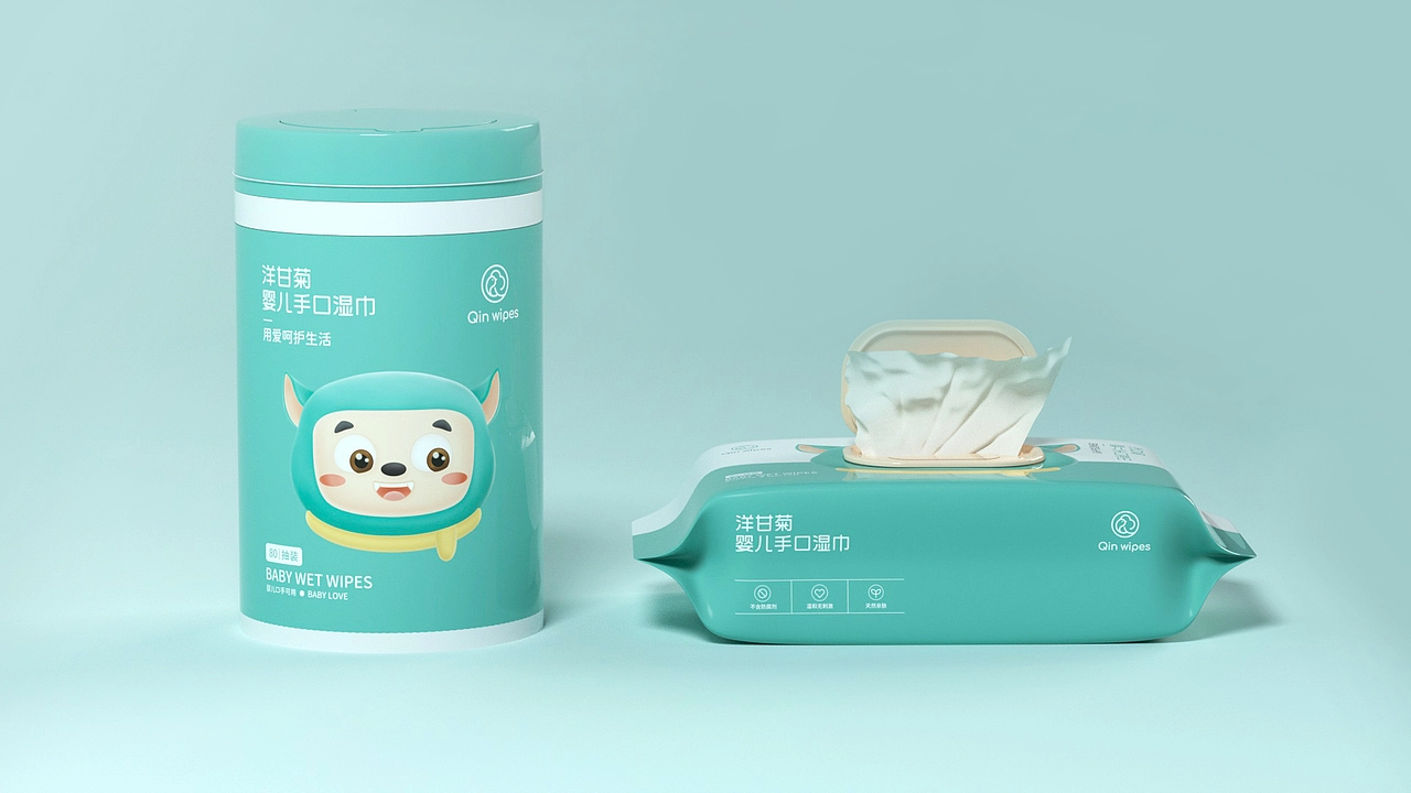湿巾包装设计