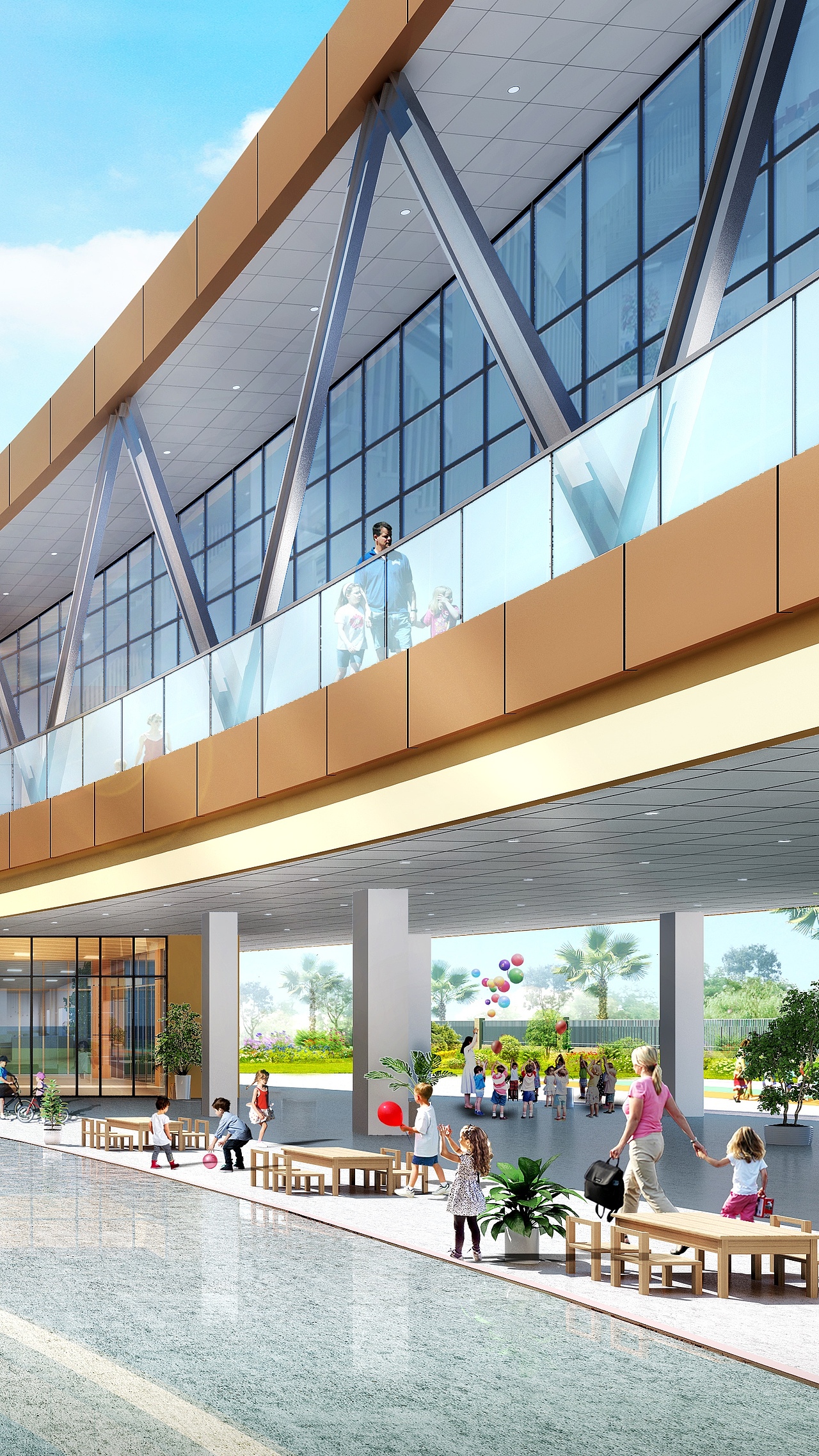 瑞吉欧教育取向的花园园舍