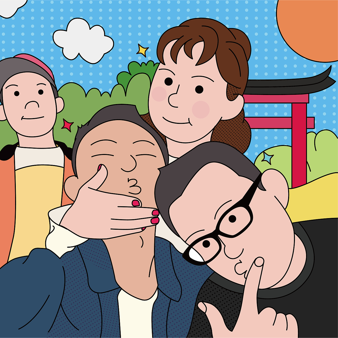 线条画风练习（图ZMjA5MDk1MzIw） - 创作习作 - 站酷设计师一横一勾原创素材 - 站酷ZCOOL