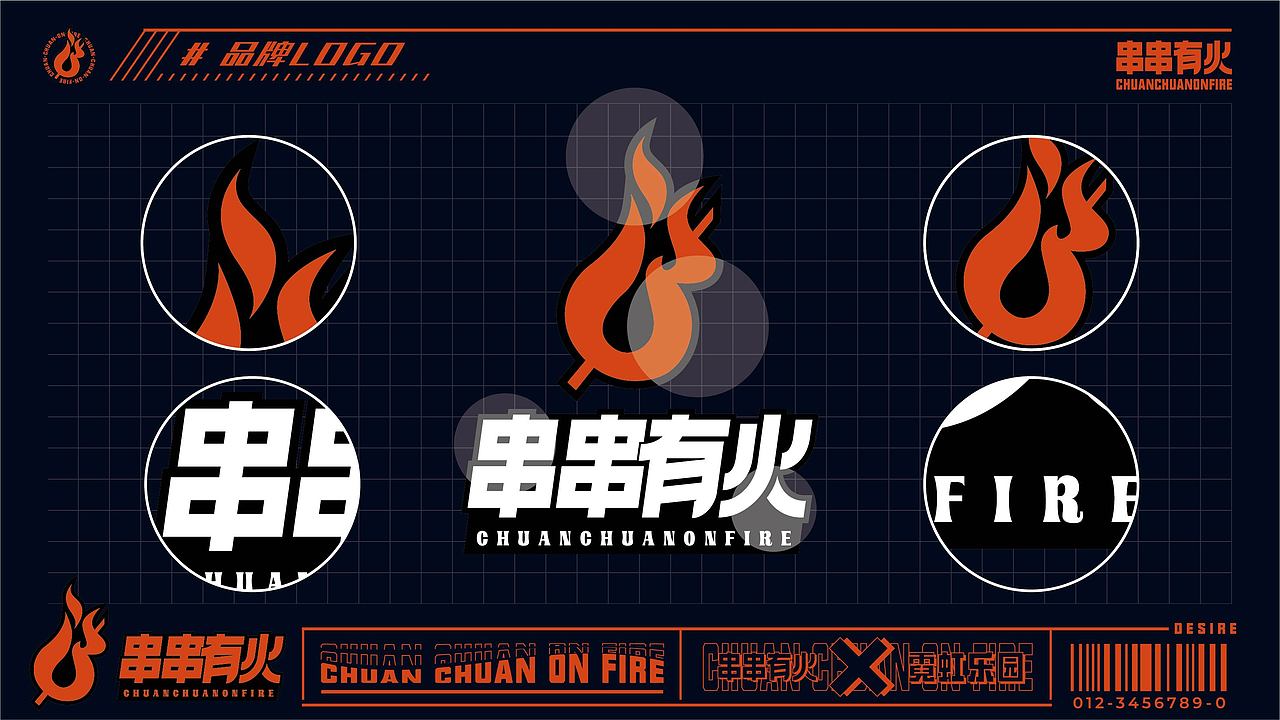 串串有火餐饮品牌设计